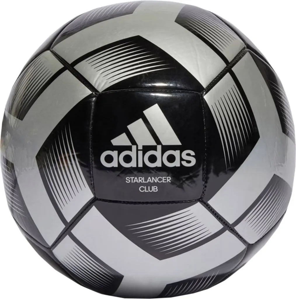 Ballon Adidas Starlancer IA0976 noir : robuste et toujours gonflé