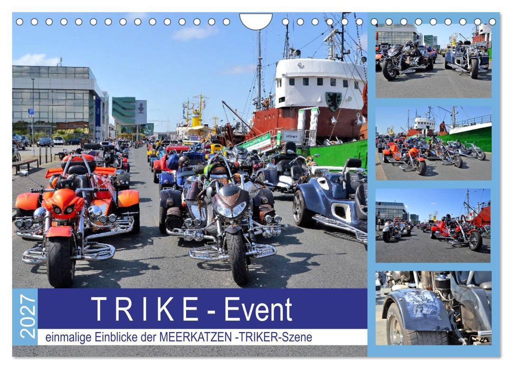 T R I K E - Event (Wandkalender 2027 DIN A4 quer), CALVENDO Monatskalender