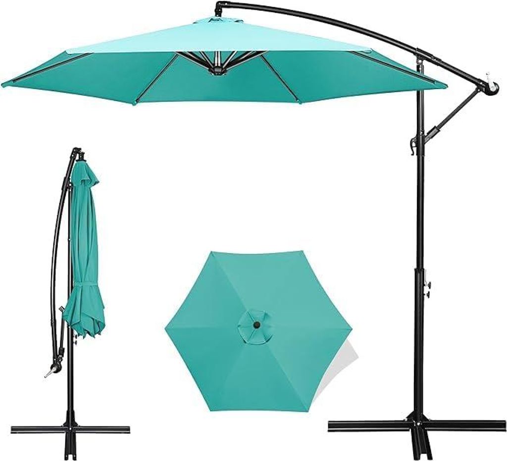 Sunula Ampelschirm 300 cm für Garten Balkon Terrasse, Produktbild 