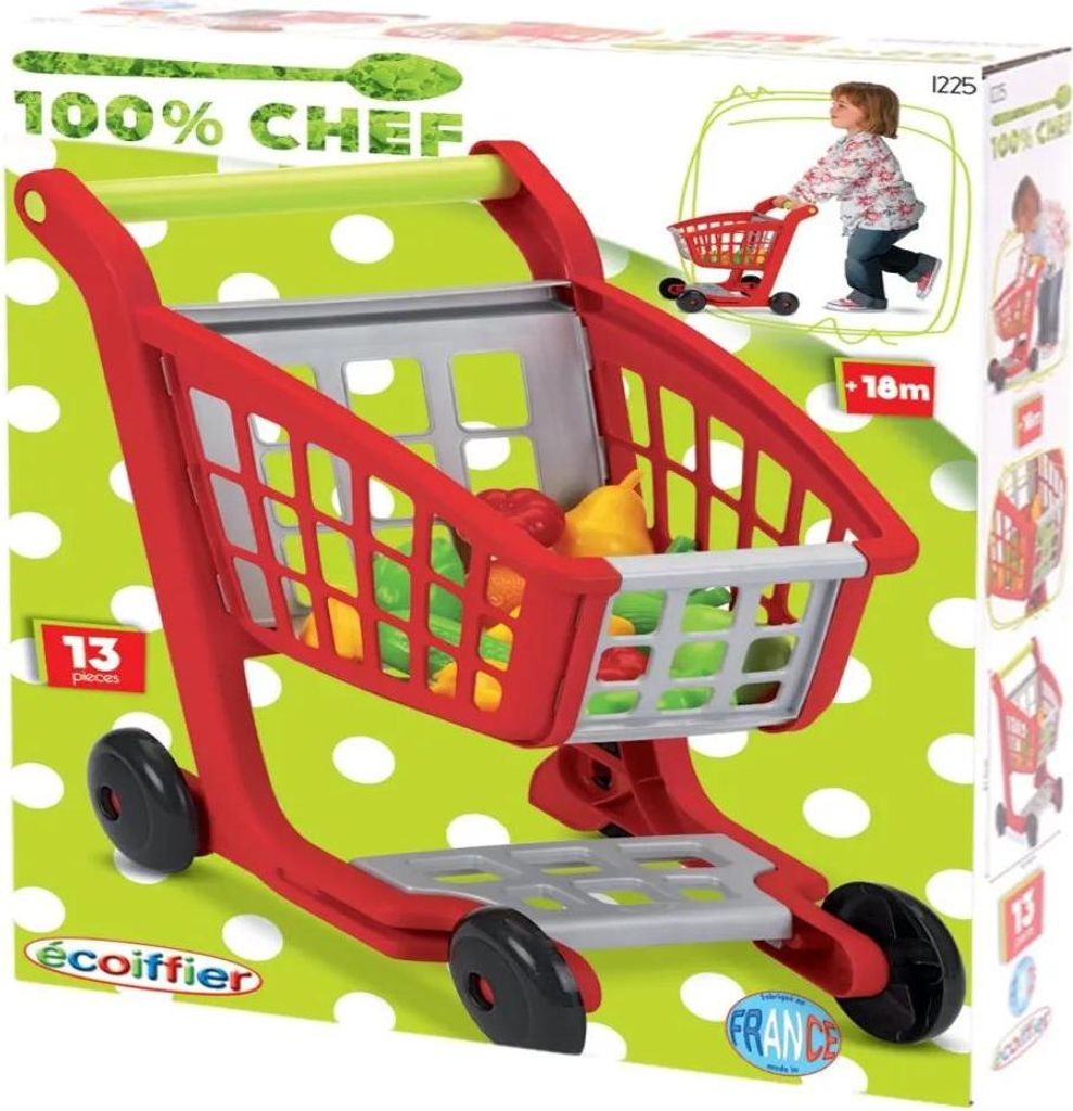 Carrello della spesa con accessori. Immagine del prodotto 