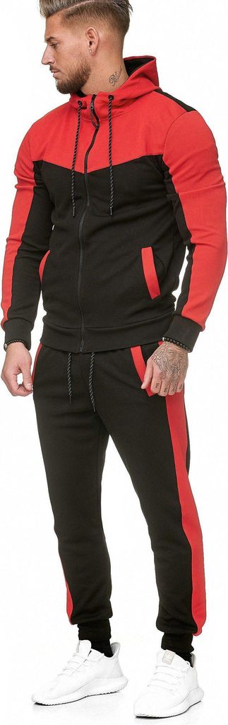 Herren Trainingsanzug | Freizeitanzug mit Kapuze | 0986 Produktbild 
