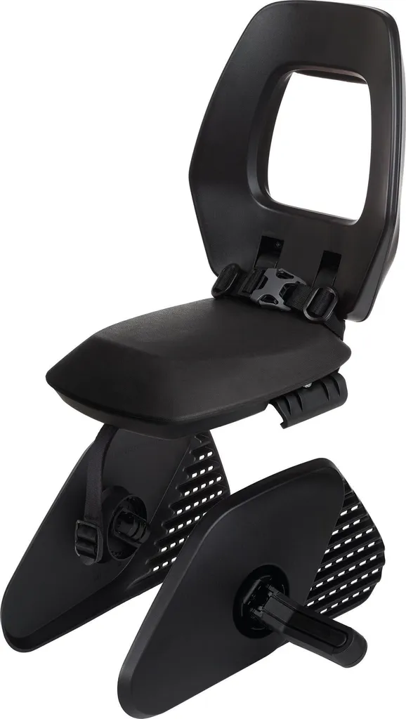 Siège de Vélo Junior Bobike One Noir et Gris pour Enfant de 5 à 10 Ans