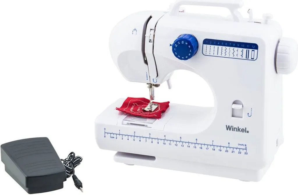 Machine à coudre avec éclairage LED WINKEL SW45 - 12 points essentiels - 7