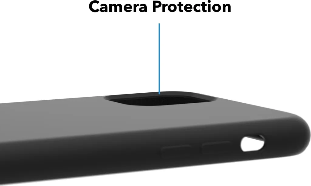 Coque iPhone 11 noir en silicone liquide : l'accessoire idéal au quotidien