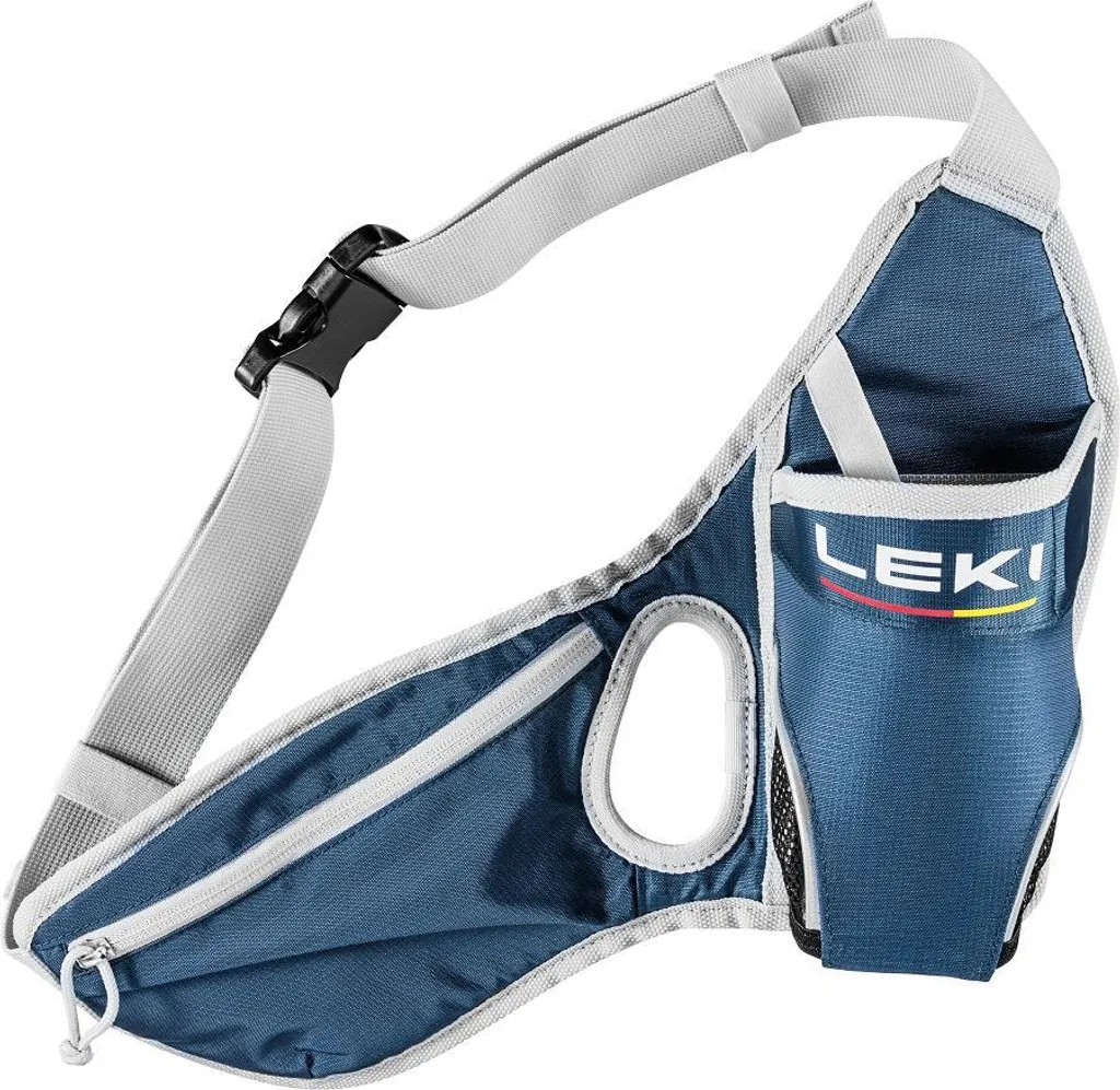 Sac ventral LEKI Drinkbelt avec ceinture réglable anti-rebond