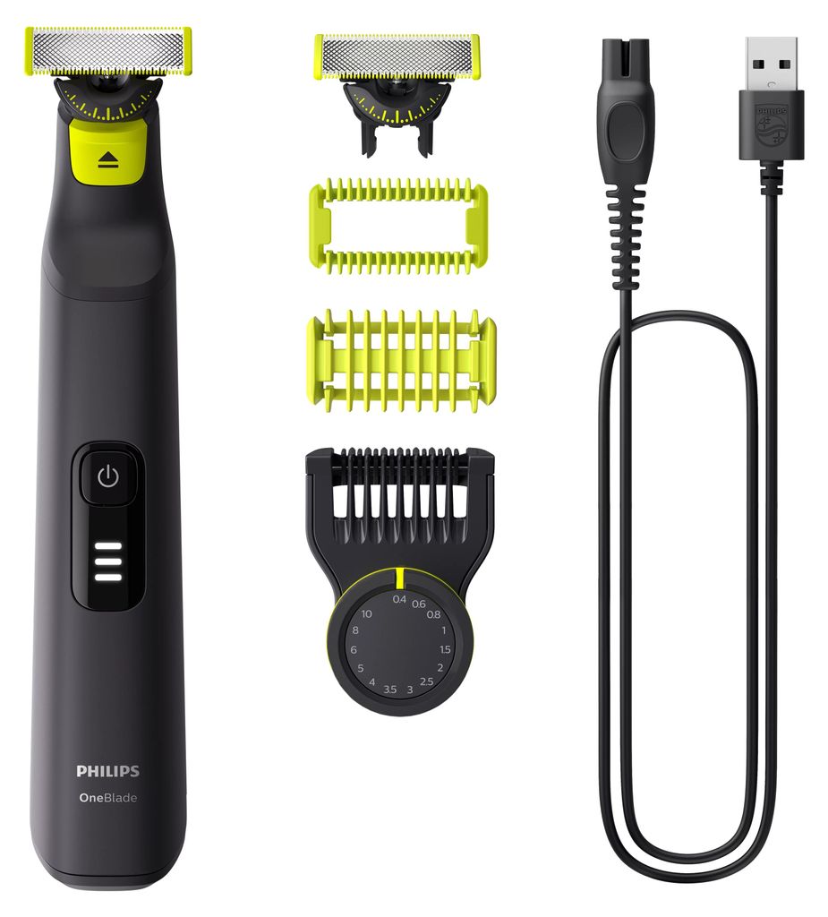 Philips OneBlade Pro 360 QP6542/15 Twarz + Ciało, Zmywalny, Zdjęcie produktu 