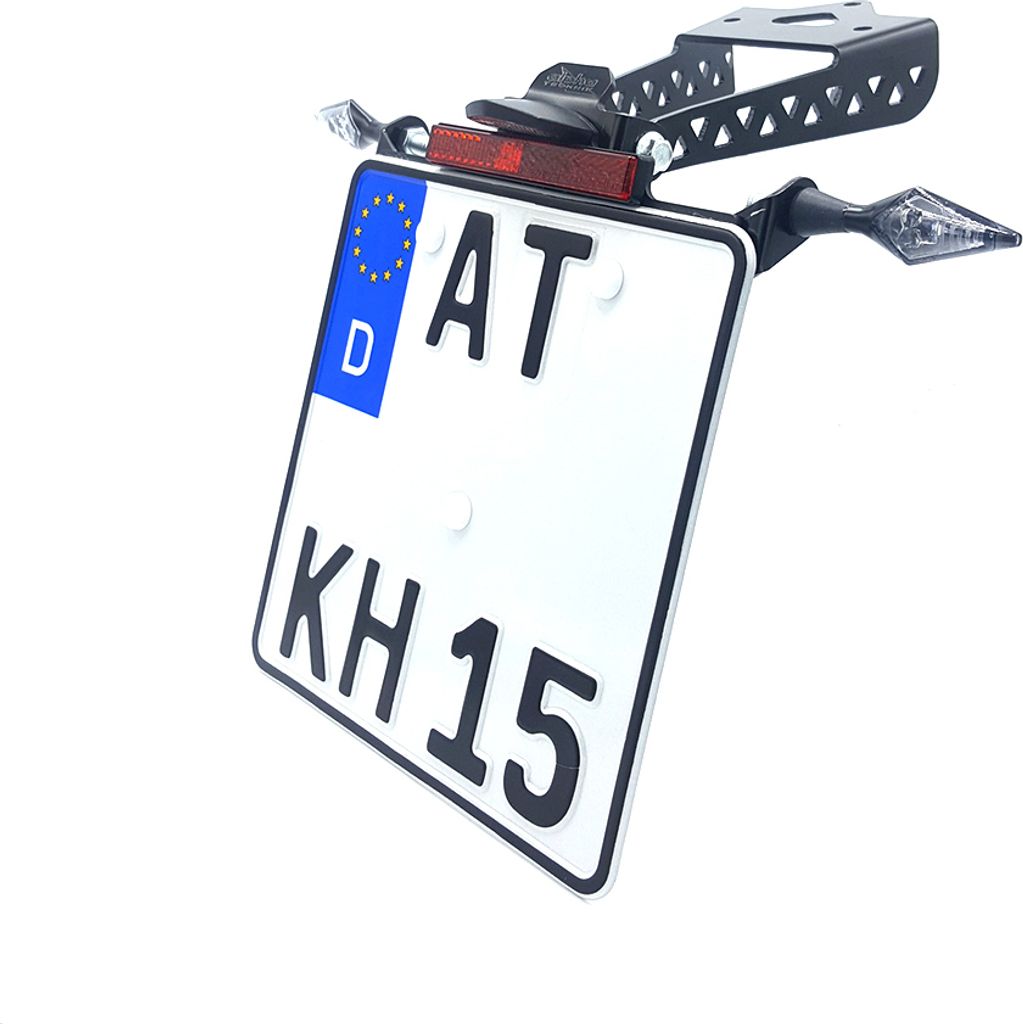 alpha Technik Kennzeichenhalter Suzuki GSX-S1000S Katana für GSX-S1000S Katana WDG0 EURO4