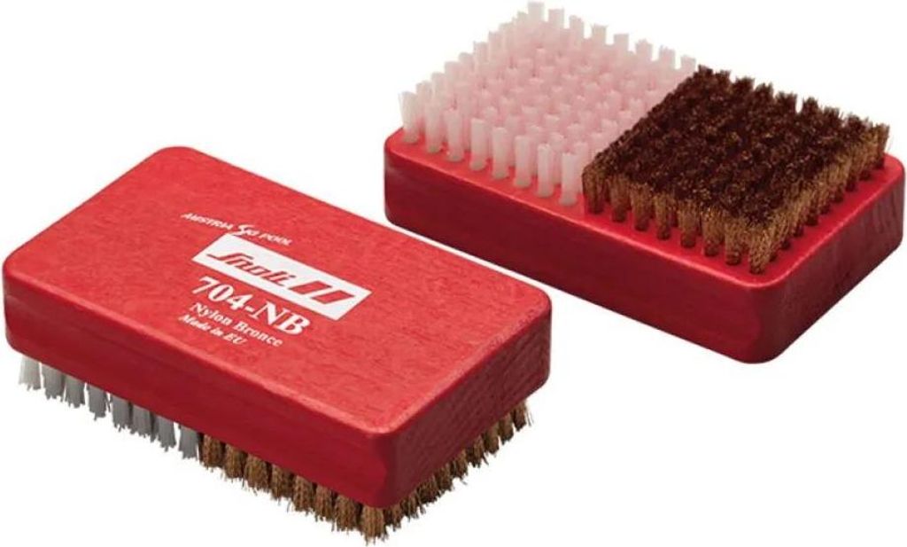 Snoli Nylon Wachsen/bronzepinsel Rot Rot One Size