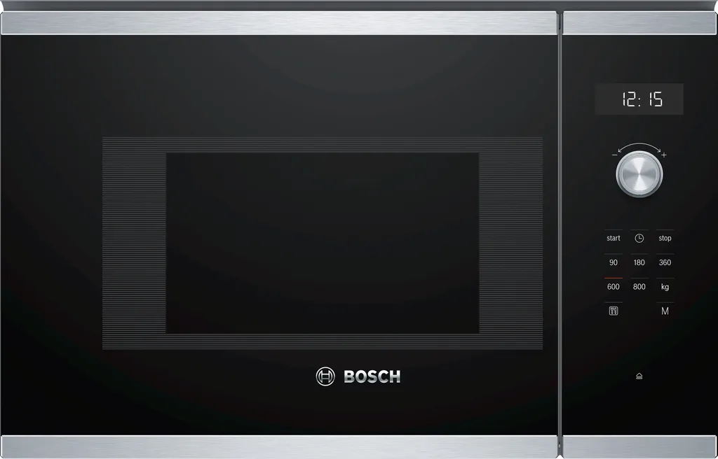 Micro-ondes de Cuisine Intégrée Bosch BFL524MS0 Idéal pour Décongeler 20L