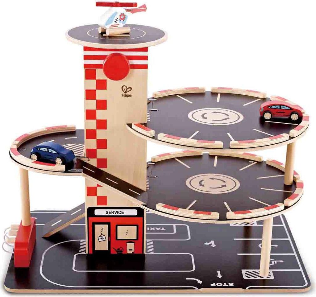 Hape PARK AND GO GARAGE, Akn / Dobrodrun, 3 rok / roky, Obrázok produktu 