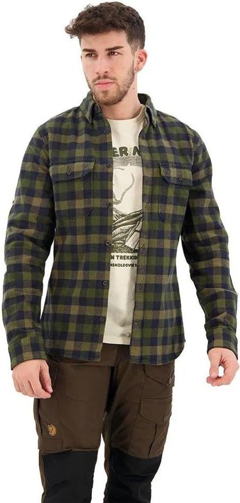 Fjällräven Skog Langarmhemd Grün S Herren Grün S