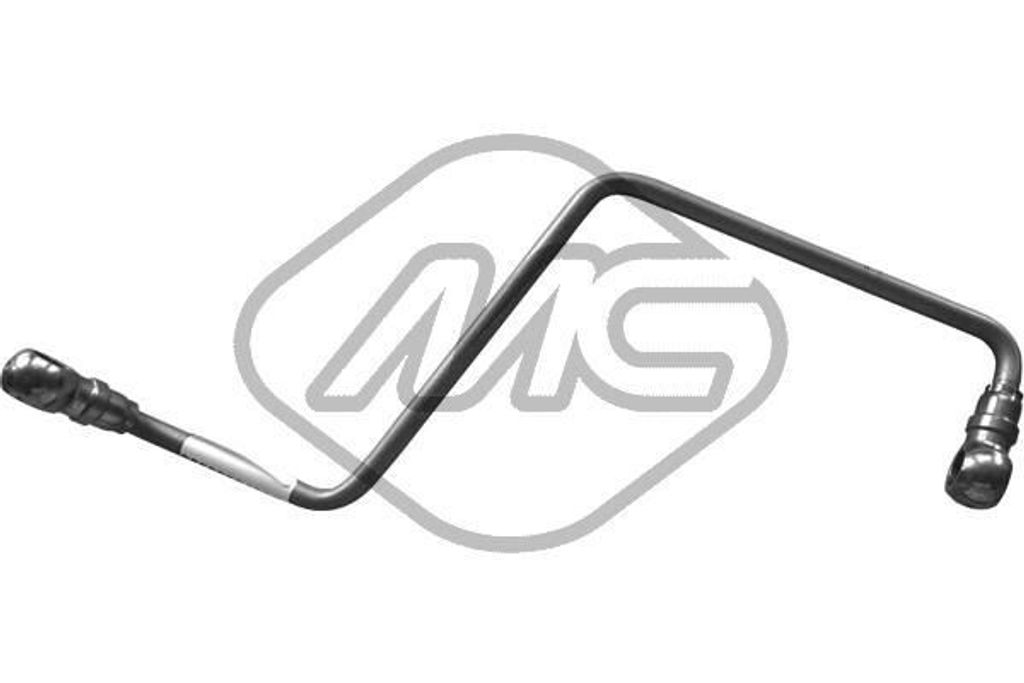 Metalcaucho Ölleitung für Turbolader Ölvorlaufleitung Turbolader 92169 für FORD Fiesta Mk6 Schrägheck (JA8, JR8) Fiesta Mk5 Schrägheck FUSION...
