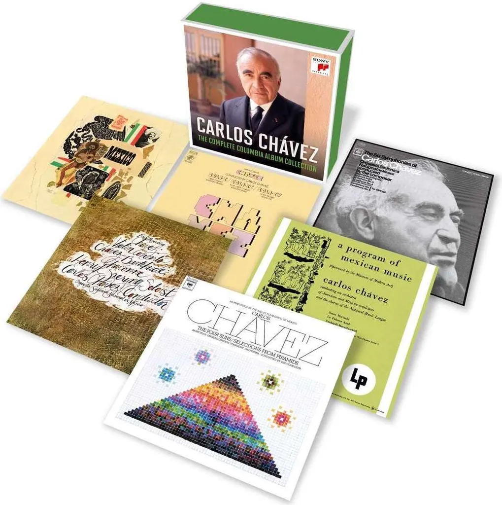 Carlos Chávez Intégrale Columbia Remasterisée Coffret Collector Luxe