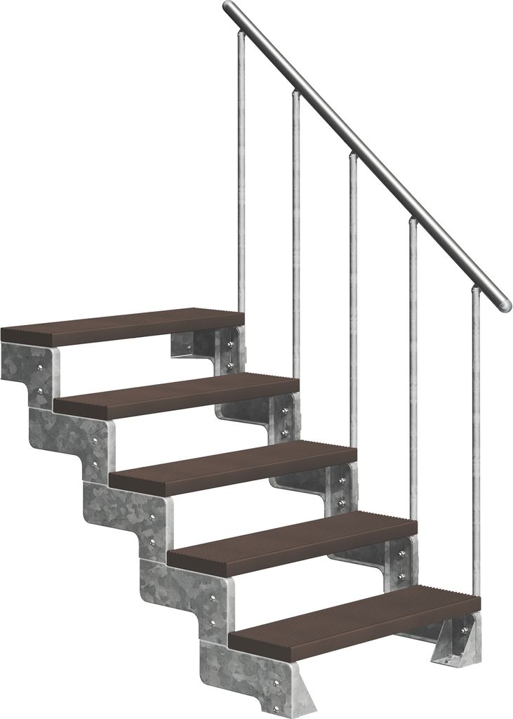 Dolle Außentreppe Gardentop 90-110cm Geschosshöhe mit Produktbild 