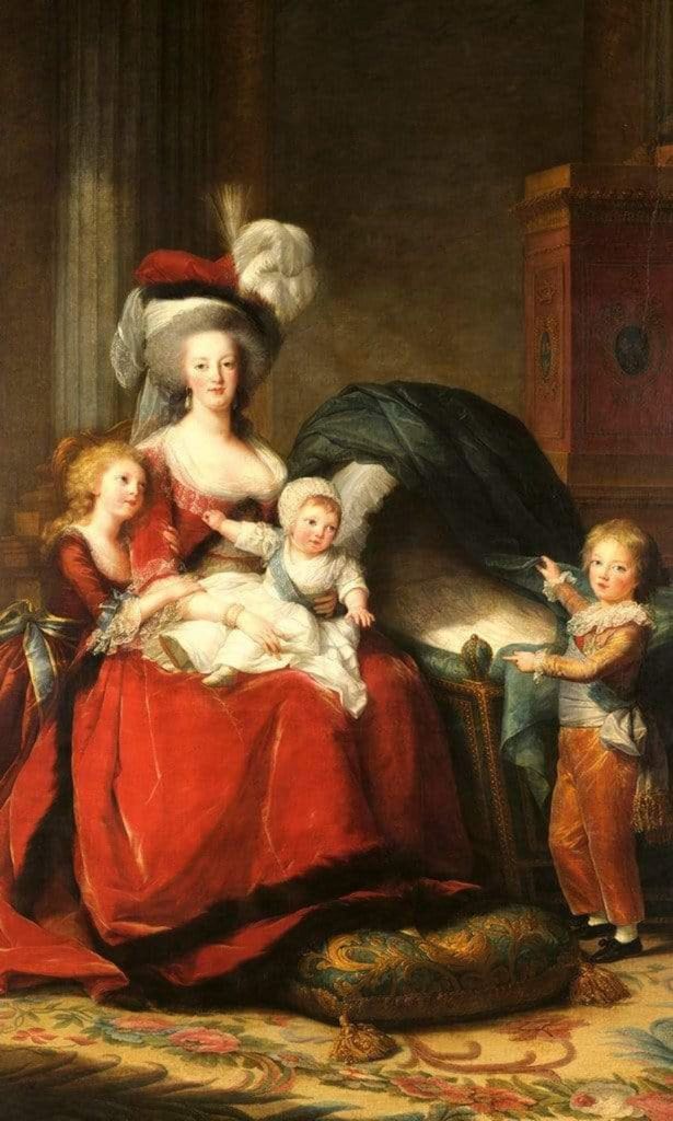 Fototapete - Marie Antoinette 150x250cm - Vliestapete Produktbild 