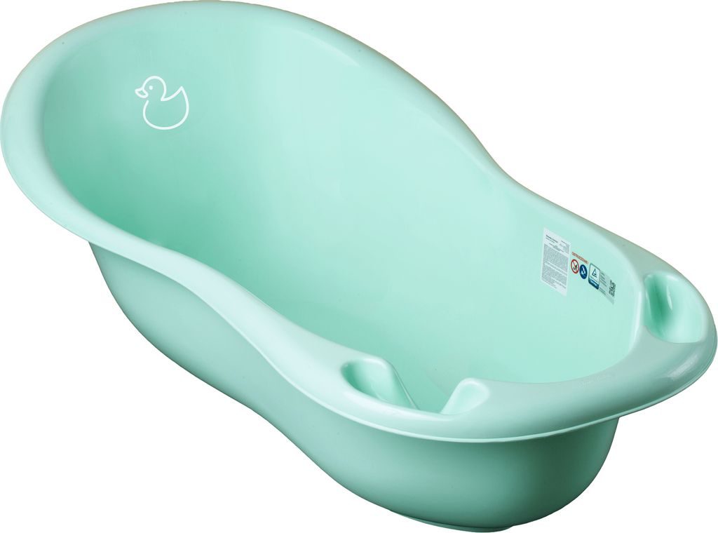 TEGA BABY Vasca da bagno grande gattino 102cm verde Immagine del prodotto 