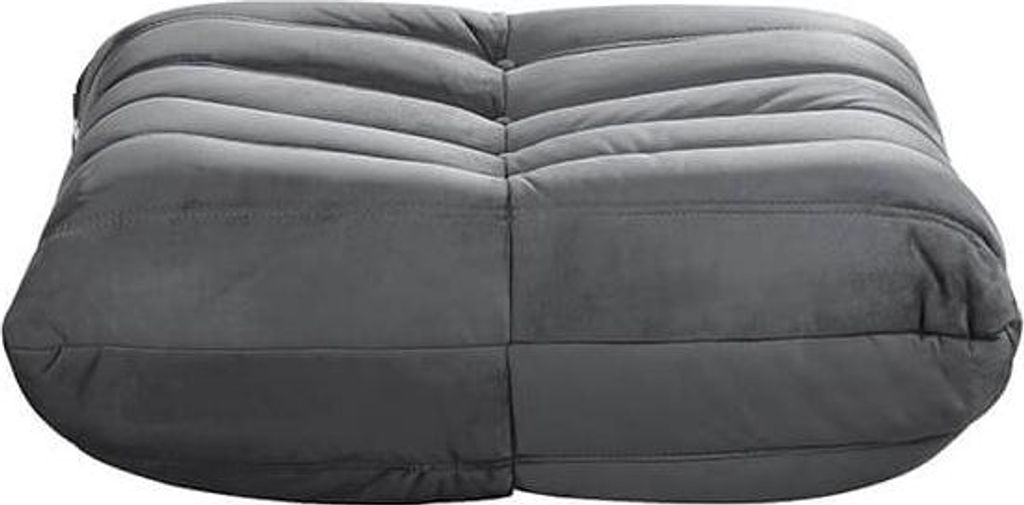 HOME DELUXE - Relaxsessel Hocker CHILL | Farbe Anthrazit Relaxsessel Stuhl Hocker Sessel Beinablage