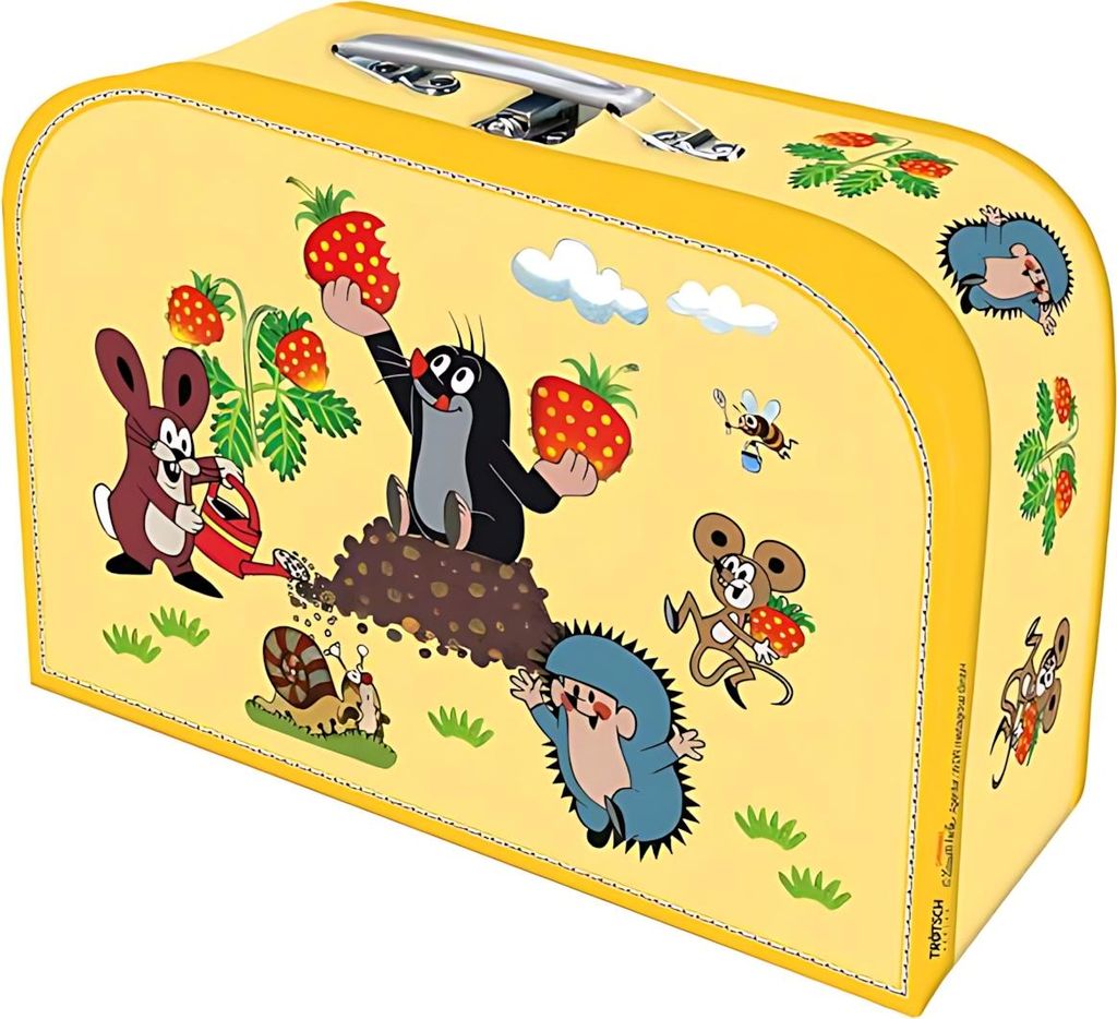 TRÖTSCH Kinderkoffer Der kleine Maulwurf mittel