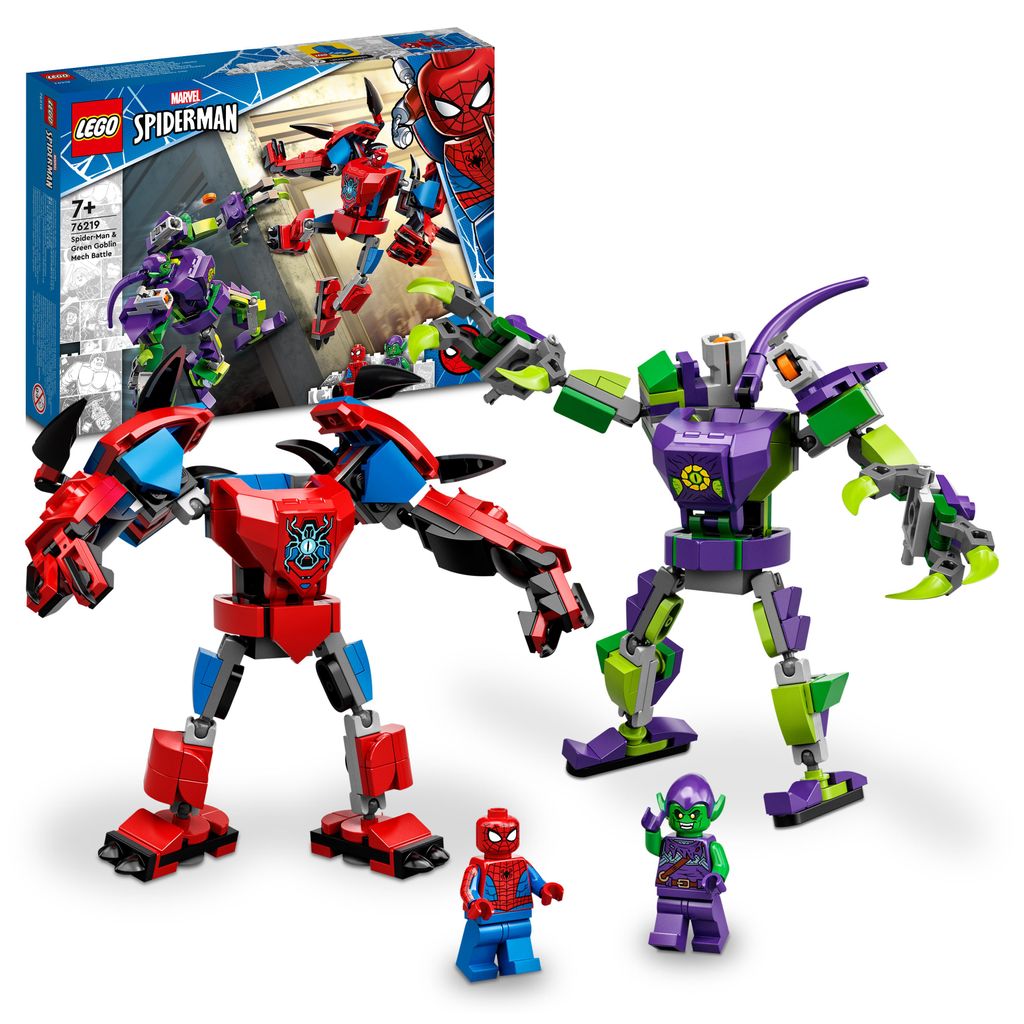 LEGO Marvel Spider-Mans Rennauto & Venom Green Goblin