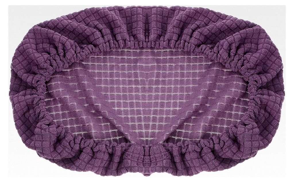Elastischer Bezug für Kopfstützen von Bürostühlen aus dehnbarem Polyester, rutschfest und pflegeleicht, Schutzbezug für Gaming- und Drehstühl...