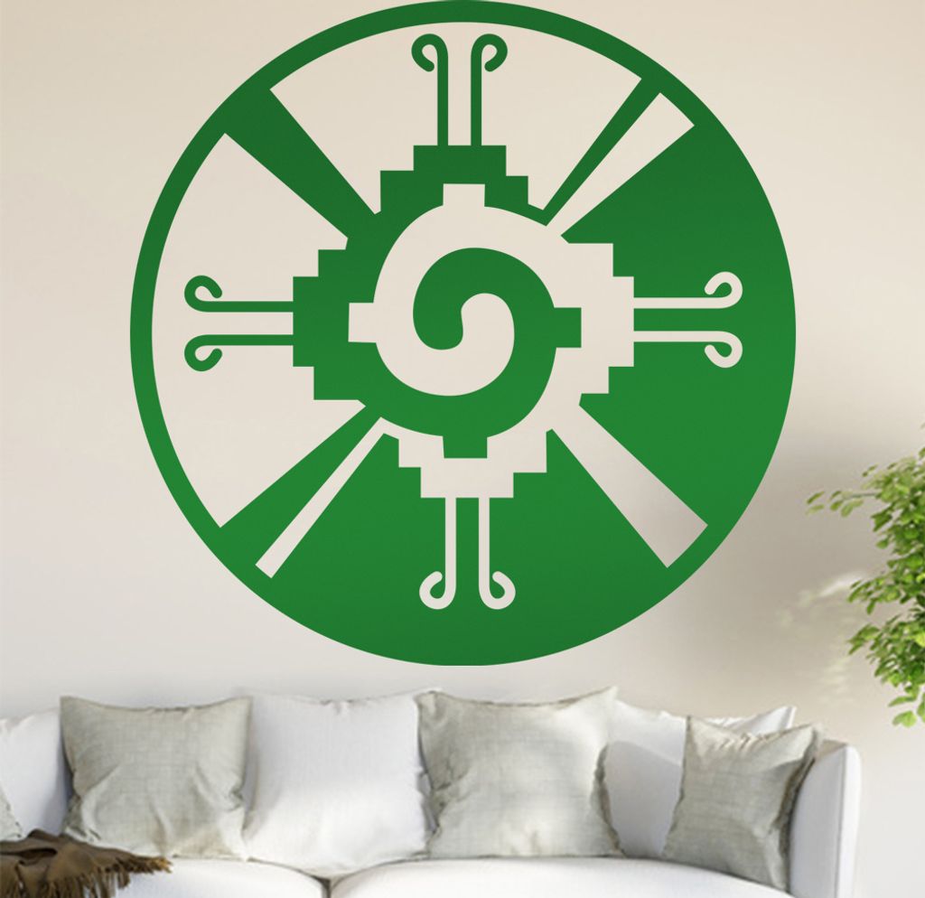Hunab Ku Wandtattoo in 6 Größen - Wandaufkleber Wall Sticker - Dekoration, Küche, Wohnzimmer, Schlafzimmer, Badezimmer
