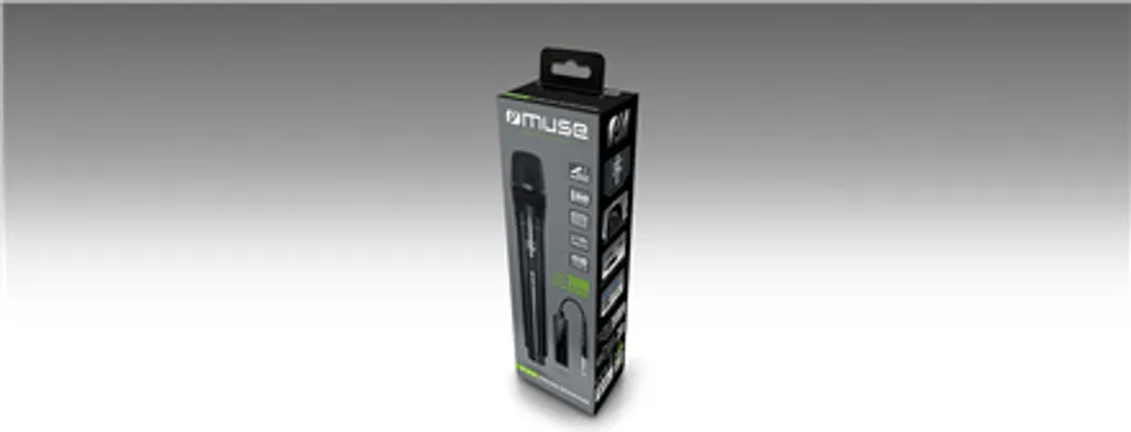 Microphone sans Fil Muse MC-30 WI Noir idéal pour Karaoké et Soirées - 7