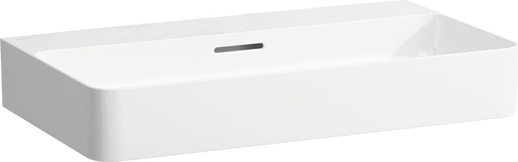 LAUFEN VAL Waschtisch, unterbaufähig, ohne Hahnloch, mit Überlauf, 750x420mm, H8102854001091