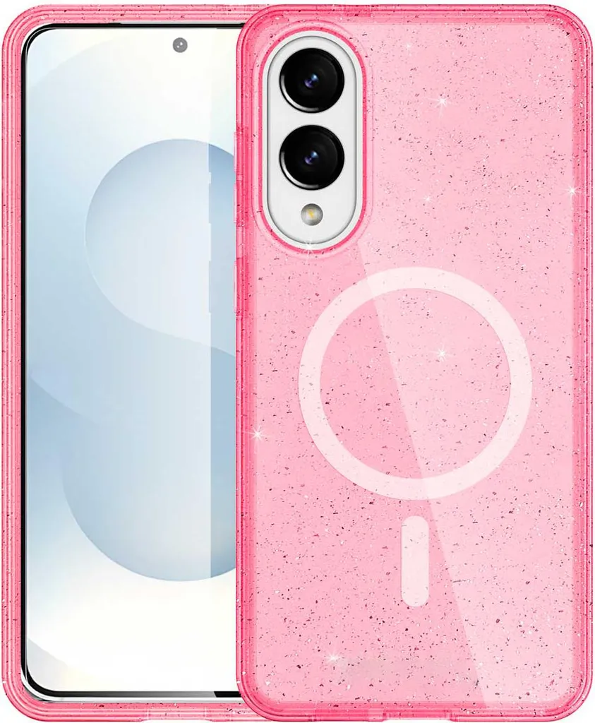 Acquista Ora: Cover MagSafe Samsung S25 Edge Rosa Sparkle imoshion
