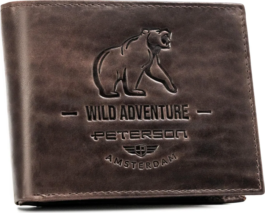 Peterson Greg 50241: Portafoglio in Pelle Premium con Scatola Regalo - 14