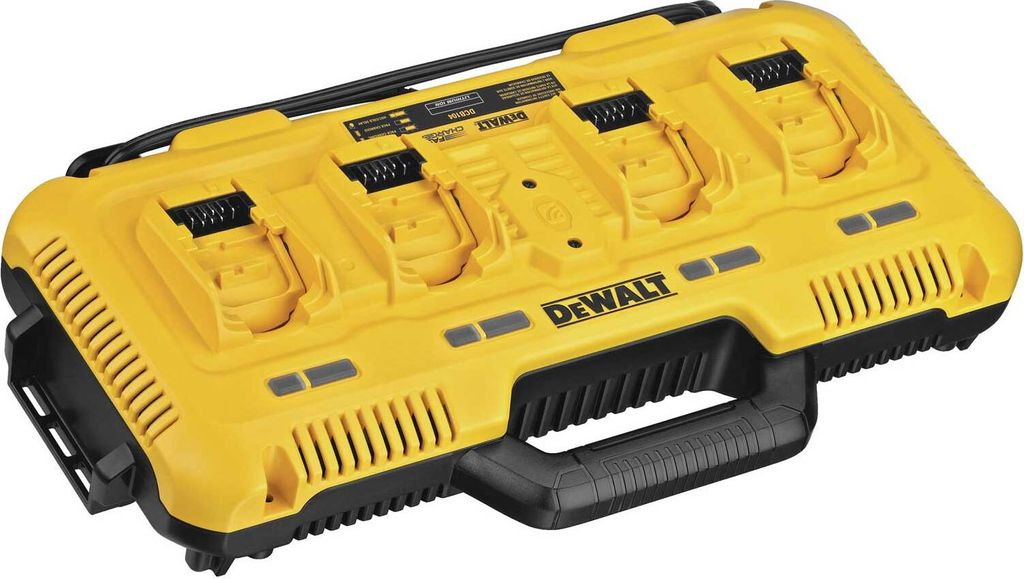 DeWalt DCB104-QW Vierfach-Schnellladegerät Produktbild 