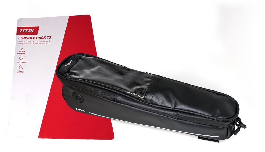 Zéfal Console Pack T3 Oberrohr Rahmen Tasche 1,8l Klett Produktbild 