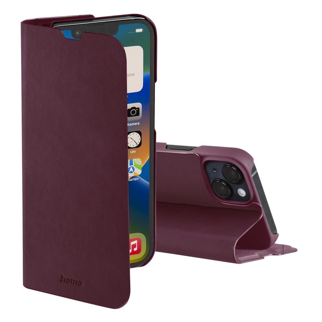 Hama Booklet "Guard Pro" für Apple iPhone 14 Plus, Bordeaux