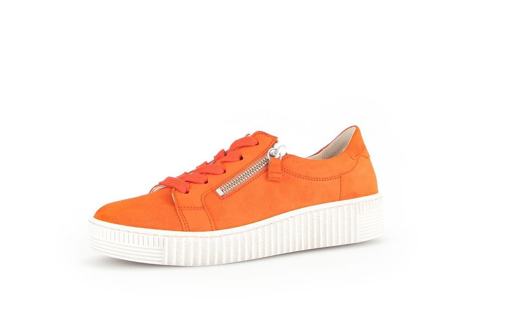 Gabor Sportliche Schnürschuhe Damen 31373532393531 Orange 40 EU