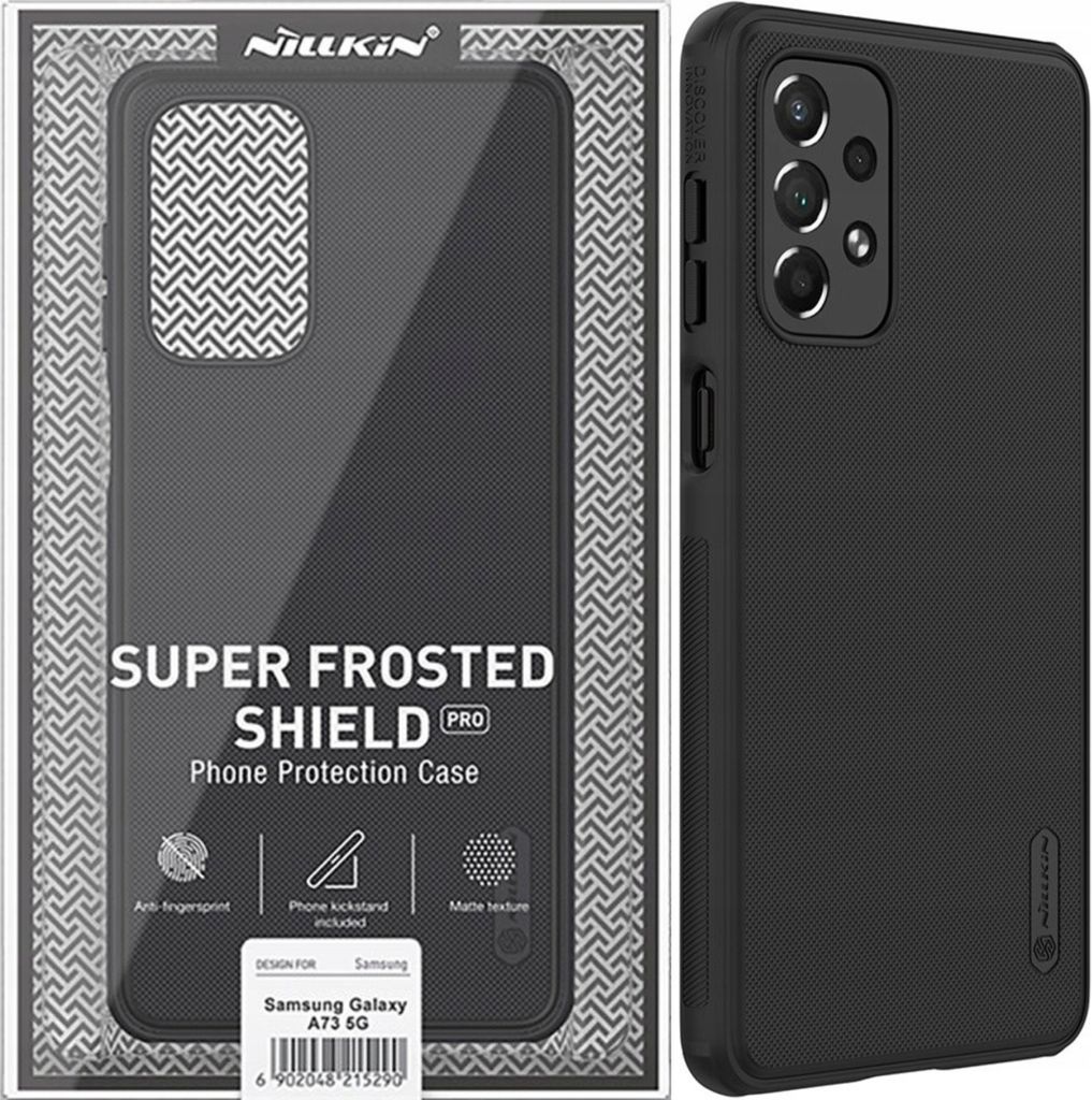 Nillkin Fall Fall Fall für Samsung Galaxy A73 Schwarz Produktbild 