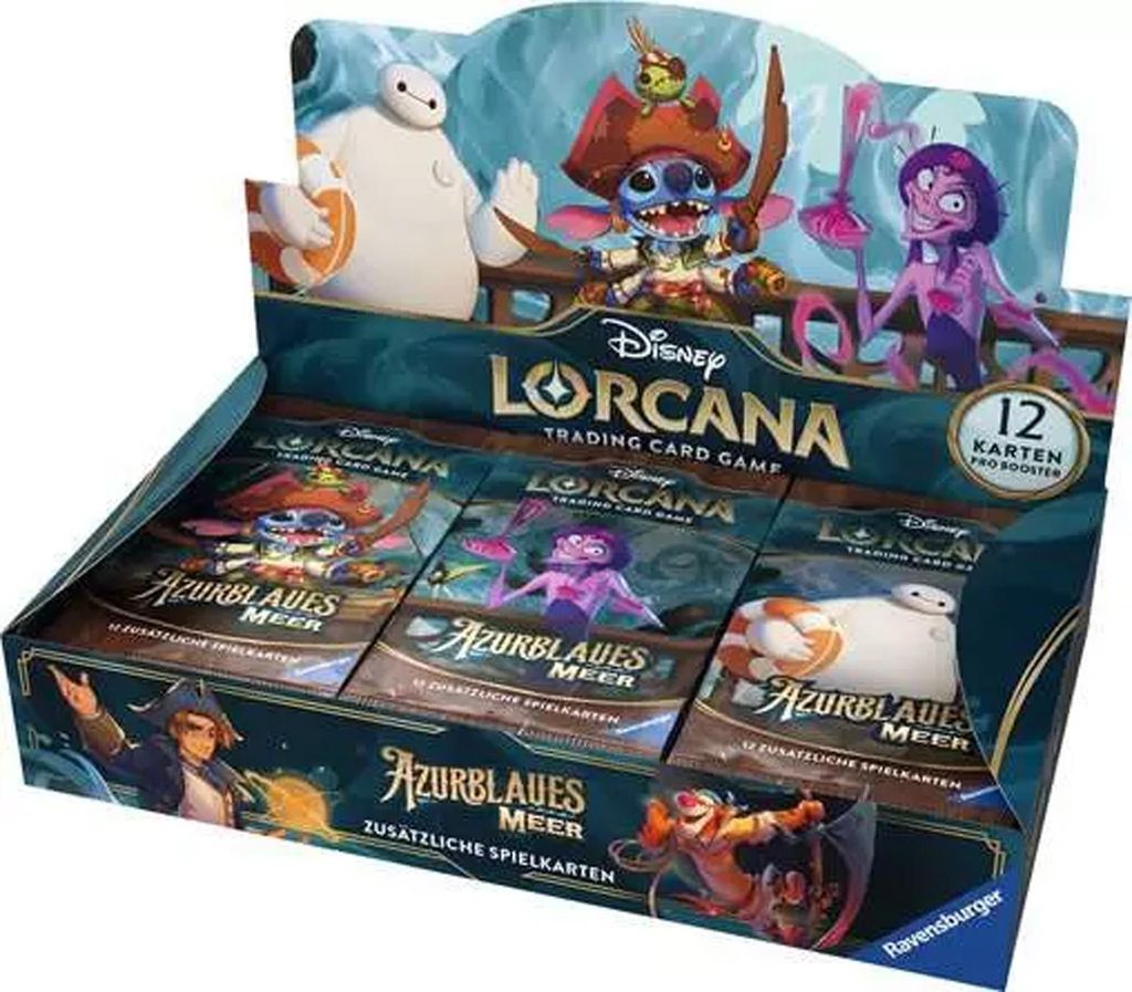 Disney Lorcana TCG Mer d'Azur Booster Display (24) *Edition Image du produit 