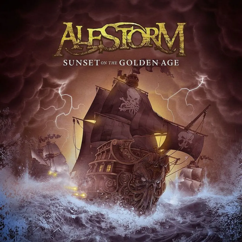 CD Alestorm Sunset On The Golden Age Musique Folk Metal Digipack Pro