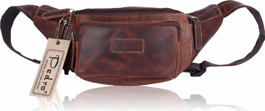 Bauchtasche Gürteltasche Hüfttasche Umhängetasche Crossbag Leder Sport Tasche