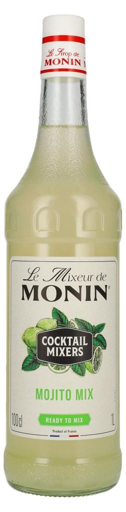 Monin 362350, Dessertsirup, Mojito-Minze, 700 ml, Flasche, Produktbild 