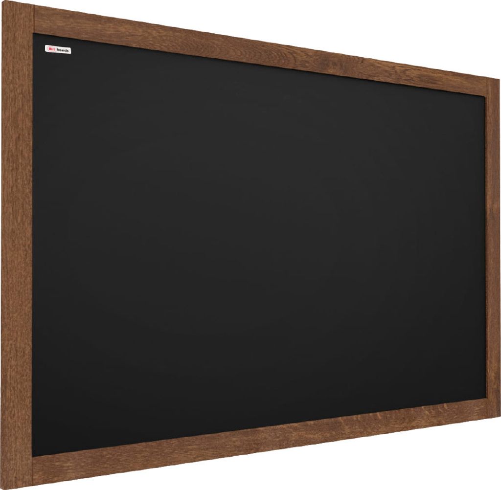 Tablica kredowa czarna 200x120 cm rama drewniana Zdjęcie produktu 