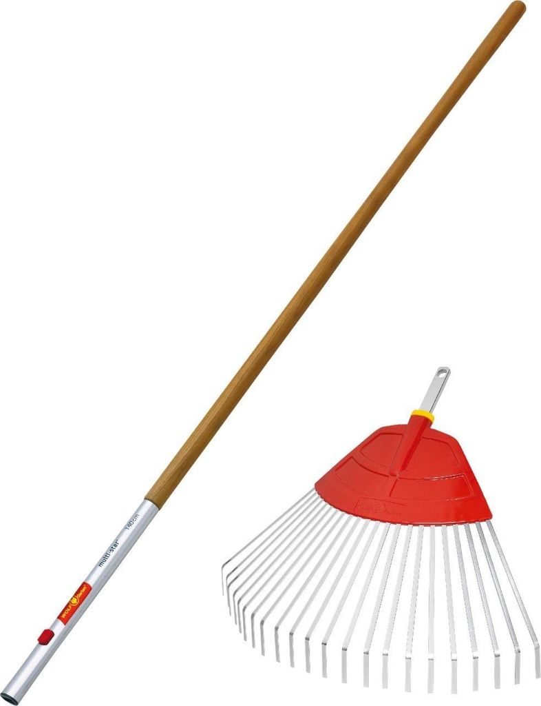 Fächerbesen UF-M + Eschenholz-Stiel ZM 140 Set, multi-star, Produktbild 