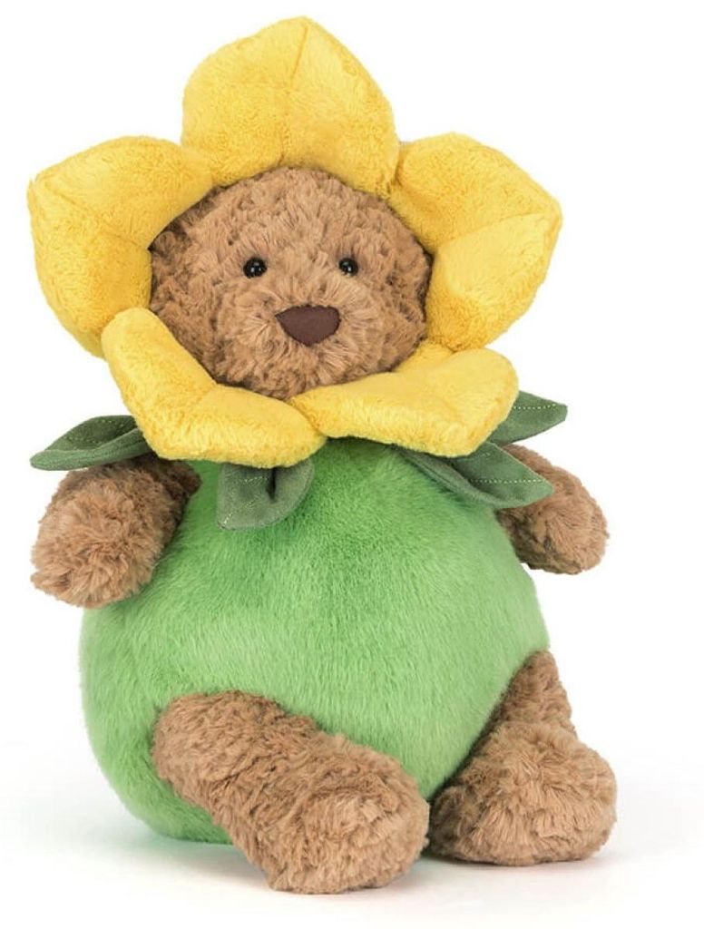 Jellycat Kuscheltier Teddybär Bartholomew Bear Daffodil Produktbild 