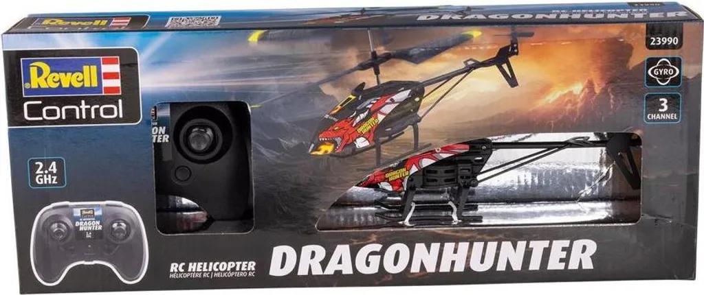 Hélicoptère télécommandé Dragon Hunter Revell Jouet Vol Intérieur - 10