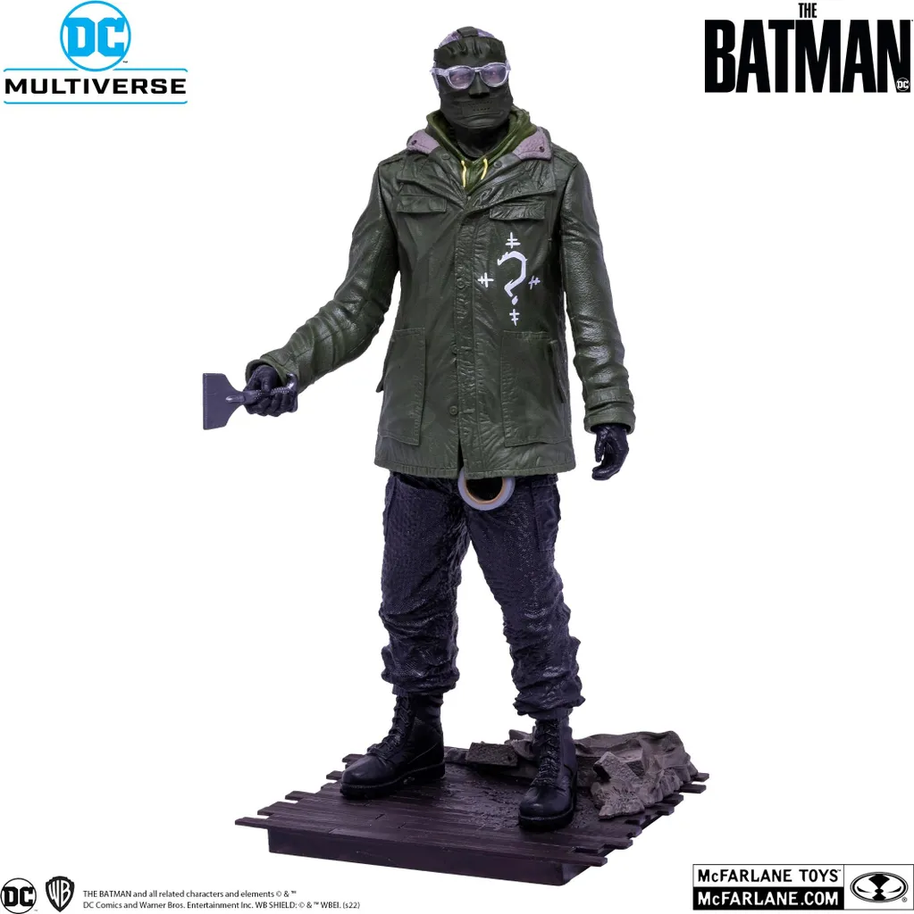 Figurine de Collection The Riddler Le Sphinx Batman McFarlane 30cm - 11