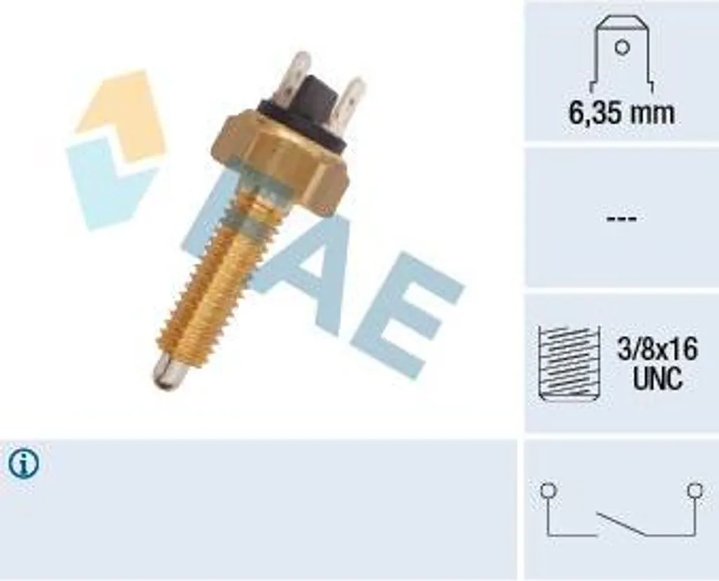 FAE 40960 Interruttore Luce Retromarcia PRC2911 per Range Rover Classic - 1