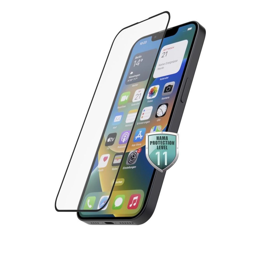 Hama Verre de protection 3D plein écran pour Apple iPhone Image du produit 