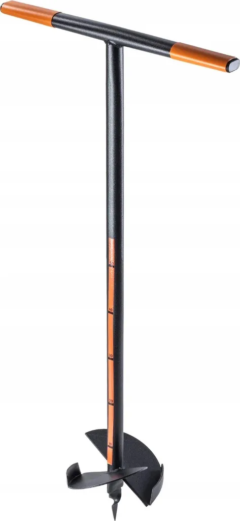 Tarière à spirale Ø 200 mm pour poteaux de clôture et plantation de jardin