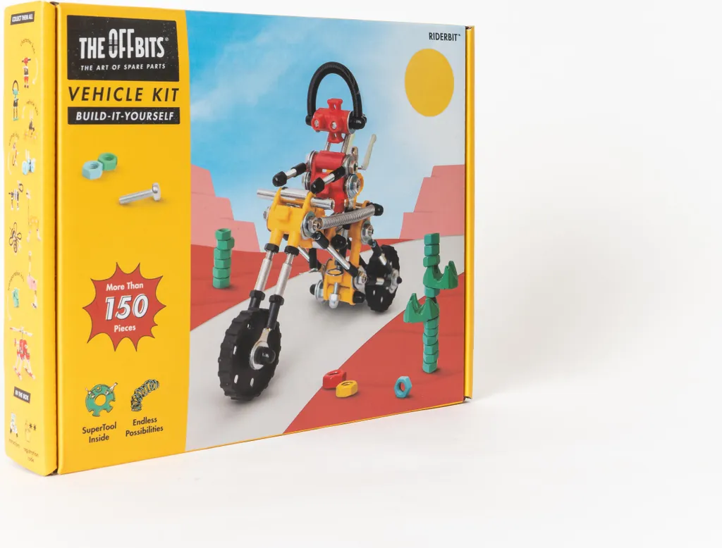 Activité créative enfant Le OffBits RiderBit - Mini robot DIY à offrir - 4