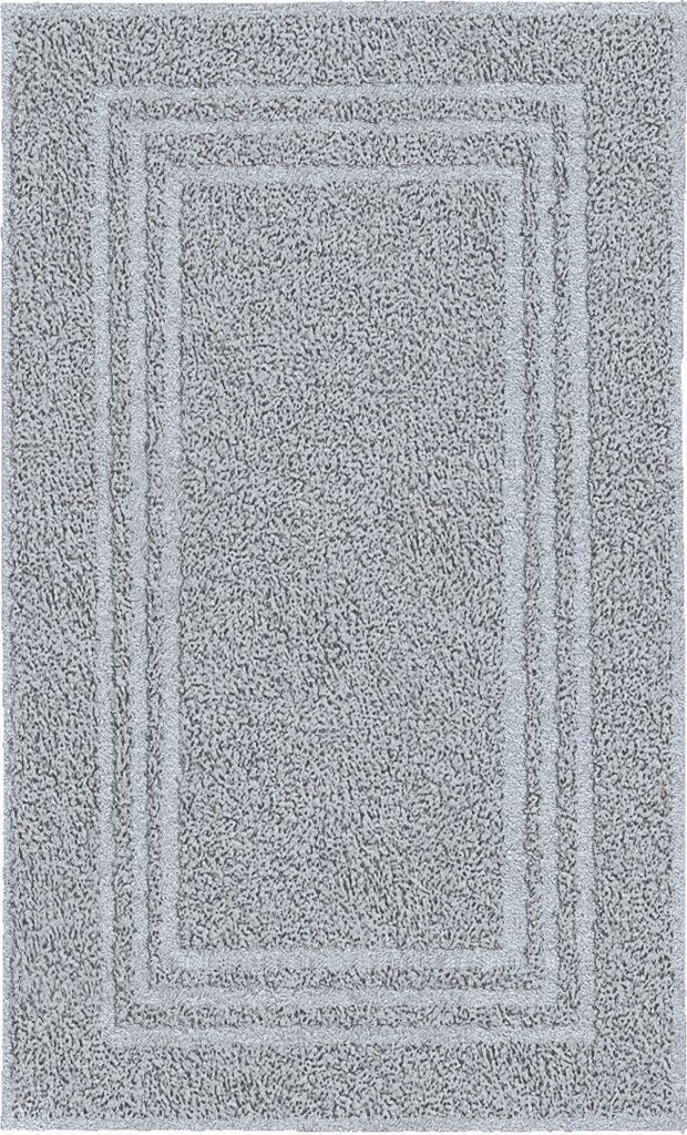 Kleine Wolke Frottiervorleger LODGE Platinfarben 50 x 80 cm