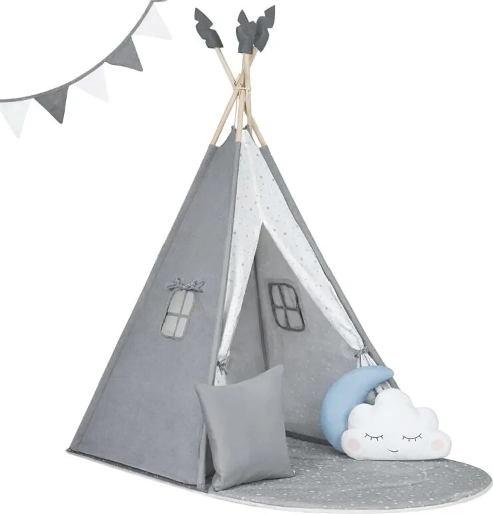 Tenda per bambini NK-406 Nukido - grigio
