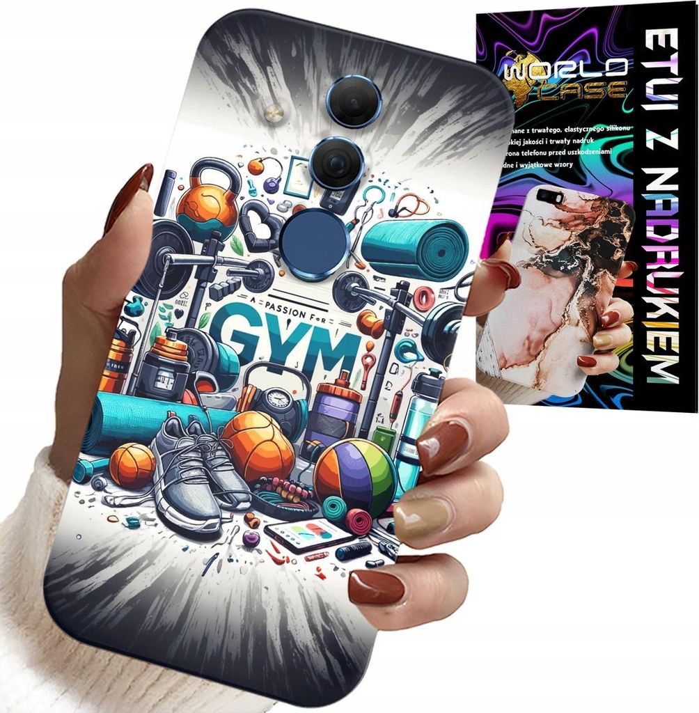 Etui Für Huawei Mate 20 Lite - Gym Fitness Sporttasche + Glas